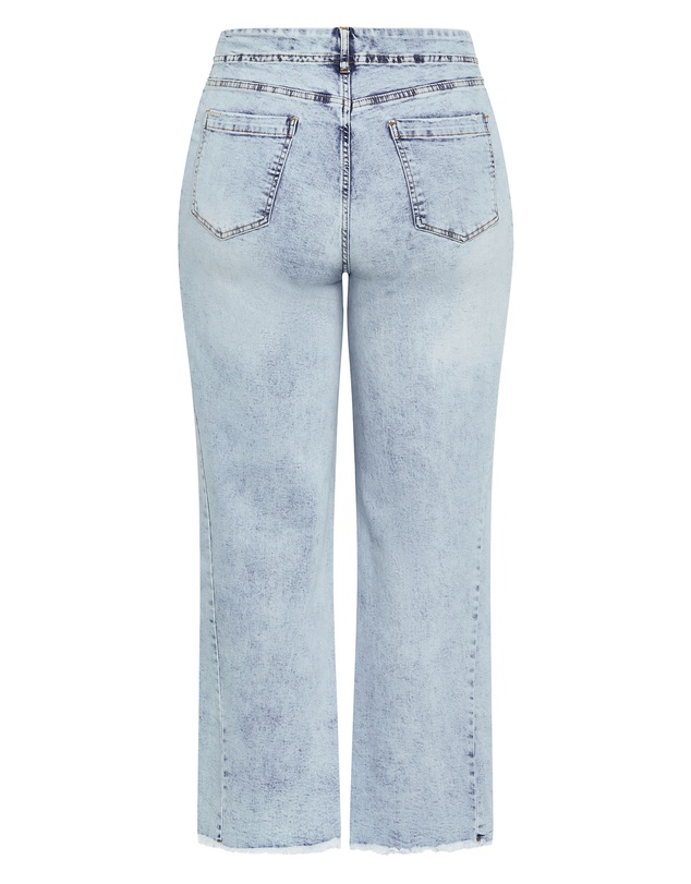 City Chic - Harley Fit Aliya Wide Leg Jean