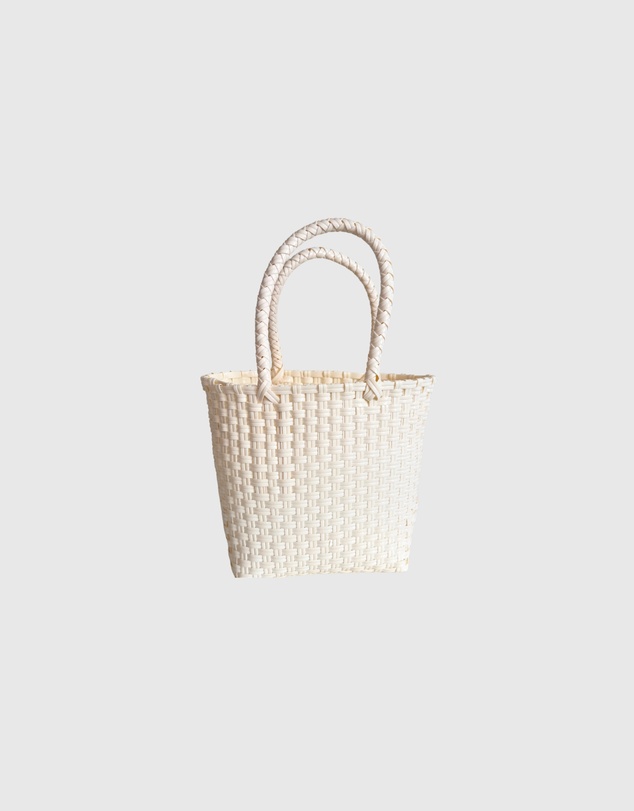 Mimmi Terra - Woven Micro Tote Marscapone