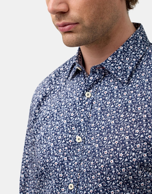 Brooksfield - Premium Print Shirt