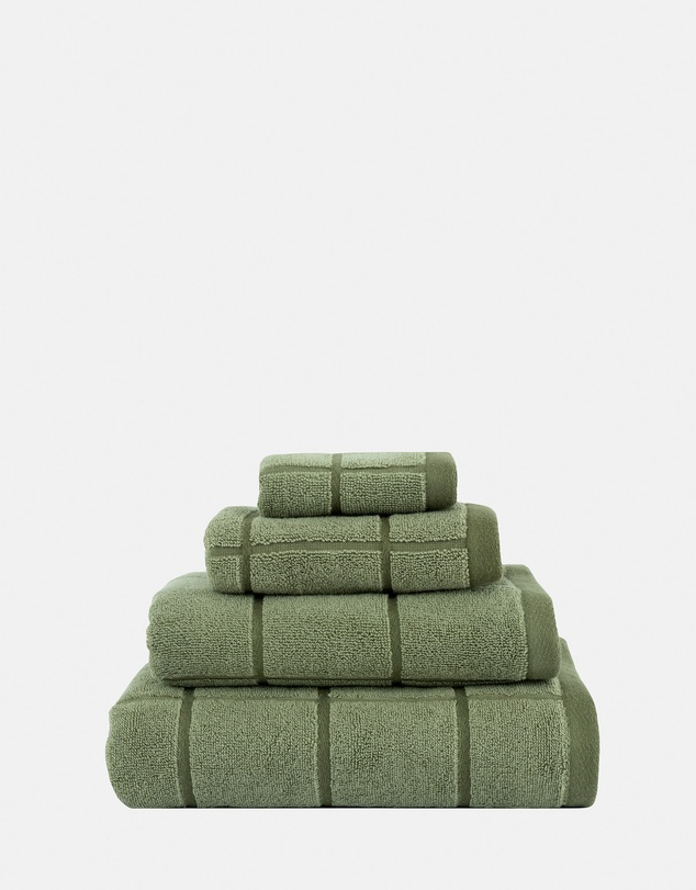 Linen House - Geneva Light Olive Towel Collection