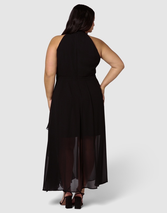 Pink Dusk by Curve Project - Kiss Kiss Maxi Dress