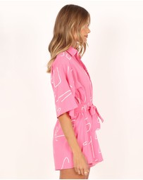 Petal & Pup - Kellie Playsuit - Pink