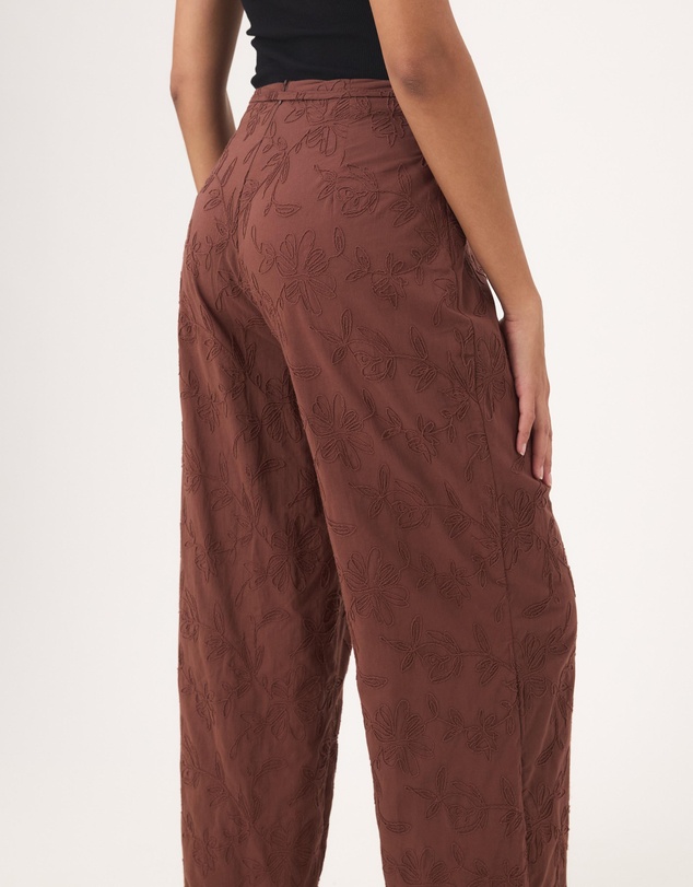 Atmos&Here - Eliza Embroidered Pants