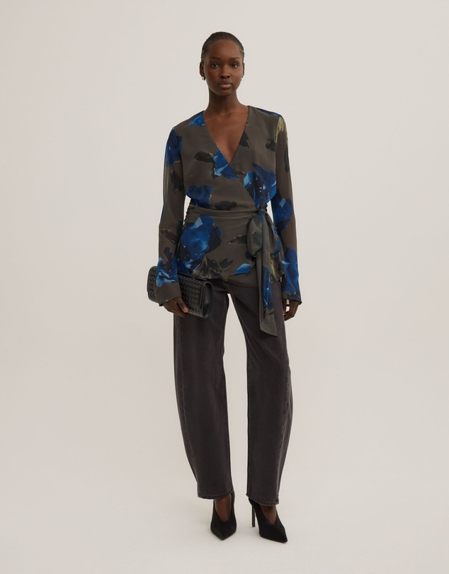 Witchery - Sheer Wrap Shirt