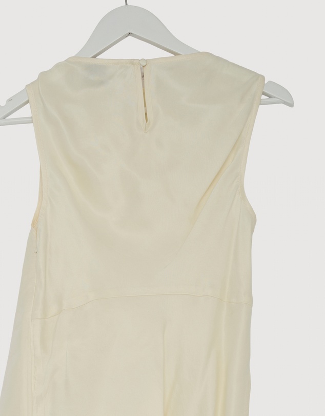 Revibe - Repaired Minima Esenciales Edith Cupro Longline Top - AU 12