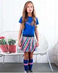 B.Nosy - Pleated Combi Dress - Kids-Teens