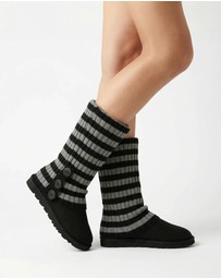 Ozwear Connection Uggs - Ugg Cardy Stretchy Knit Leg Warmers Slouch Socks
