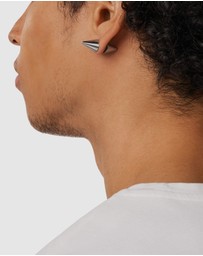 Diesel - Diesel Font Silver tone Earring