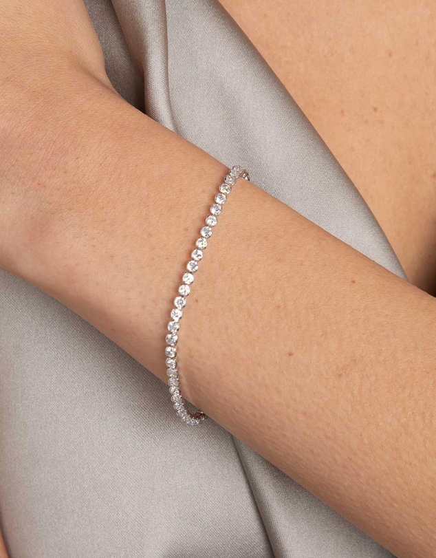 Astrid & Miyu - Gleam Bold Tennis Chain Bracelet