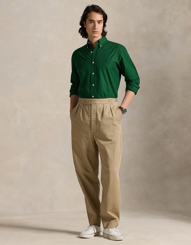 Polo Ralph Lauren - Custom Fit Stretch Poplin Shirt - ICONIC EXCLUSIVE
