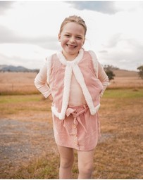 WITH LOVE FOR KIDS - Heidi Mini Cord Skirt - Babies - Kids