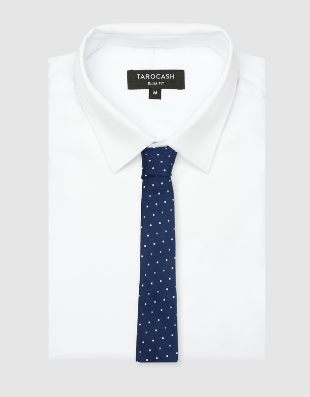 Tarocash - Glenbrooke Spot Silk Tie