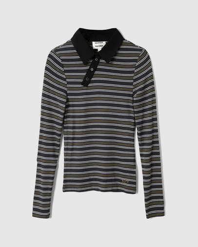 Damson Madder - Peyton LS Polo