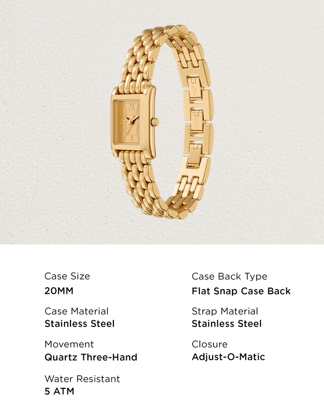 Michael Kors - Essex Gold Tone Analogue Watch