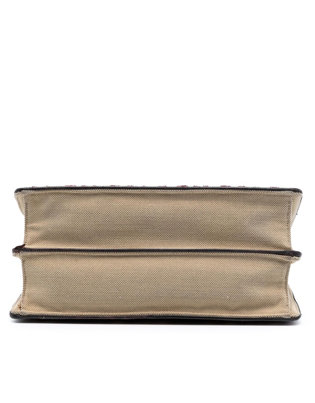 Pre-Loved by Azura Reborn - Pre-Loved Large Oblique Canvas and Velvet Diorama Flap