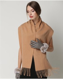 Ozwear Connection Uggs - Ugg 100% Wool Scarf Beige