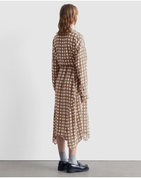 & Other Stories - Tie-Detail Midi Shirt Dress
