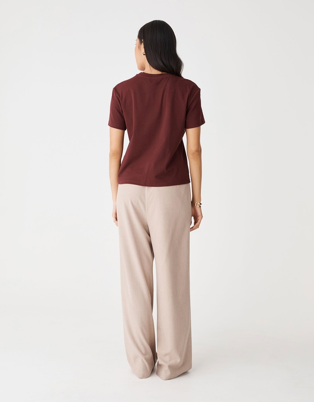 Forcast - May Relaxed Cotton T-shirt