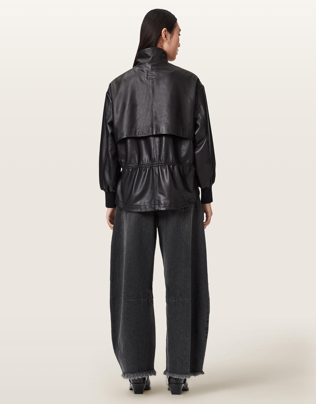 AllSaints - Payton Barrel Leg Denim Jeans