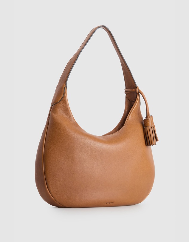 Evity - Maisy Leather Tassel Shoulder Bag