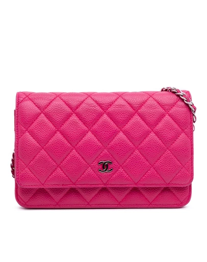 Pre-Loved by Azura Reborn - Pre-Loved Classic Caviar Wallet On Chain