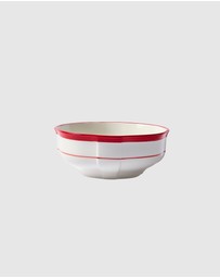 In The Roundhouse - Red Soft Scallop Dining Set