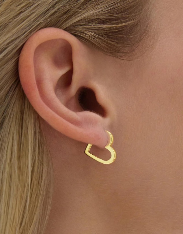 Najo - Ardour Yellow Gold Earring