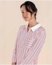 Gingerlilly - Birdie Long Sleeve Short Pyjama Set