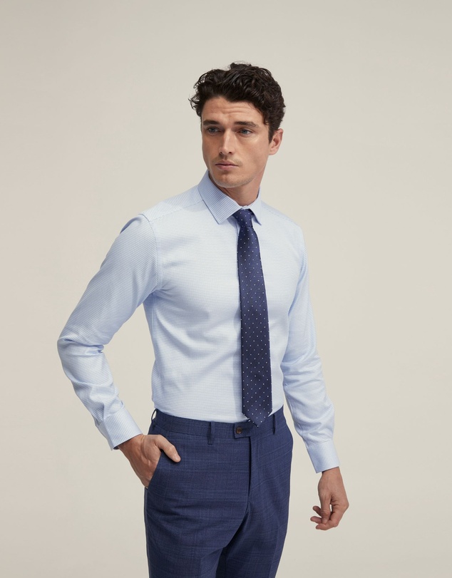 Oxford - Beckton Cotton Dobby Shirt