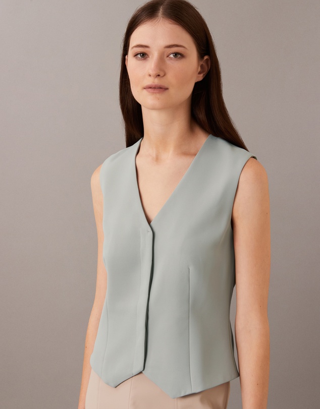 Calvin Klein - Soft Twill Tailored Vest