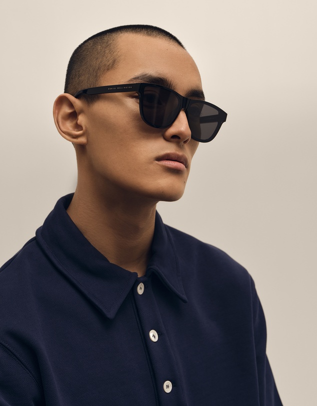 Daniel Wellington - Ambler Acetate Black Sunglasses