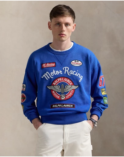 Polo Ralph Lauren - ICONIC EXCLUSIVE - Vintage Fit Fleece Graphic Sweatshirt