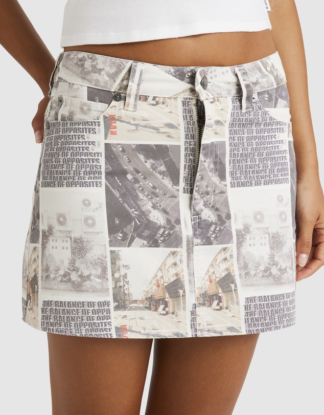RVCA - Kyoto Mid Rise Skirt