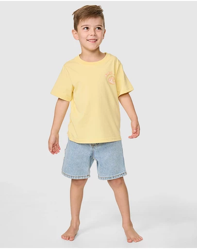 Rip Curl - Ride The Wave Art Tee-Kids