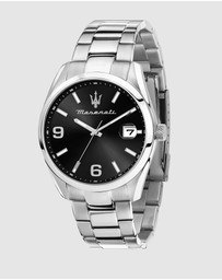 Maserati - Attrazione 43mm Silver Stainless Steel Watch