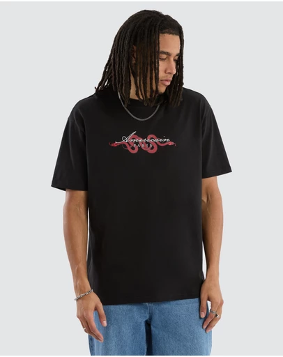 Americain - Fear Loopback Box Fit Tee
