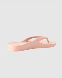 Tolu Australia - Pink Thongs With Arch Support