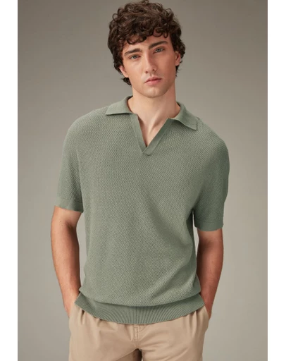 NEXT - Blend Knitted Polo Shirt