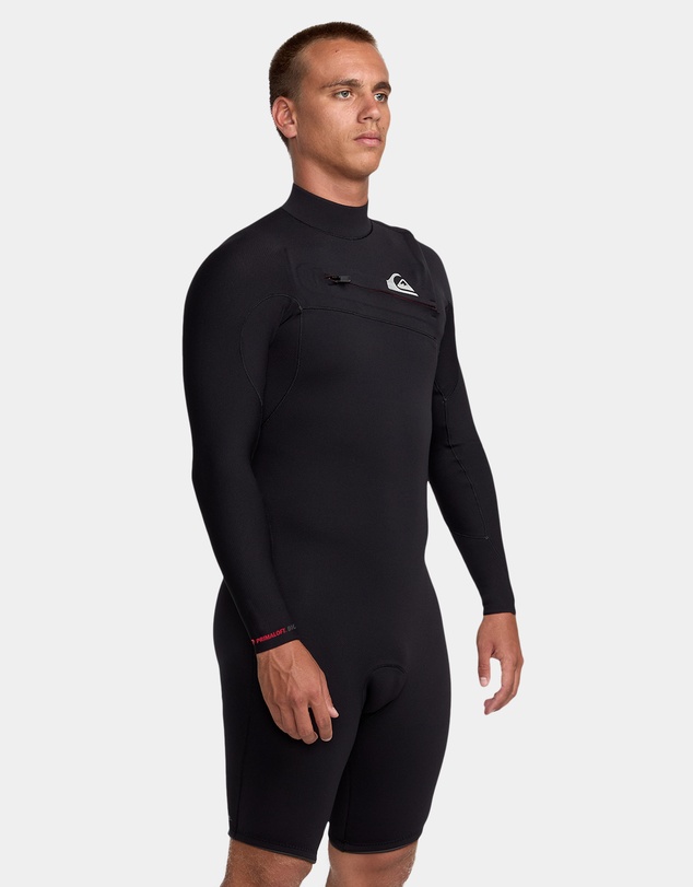 Quiksilver - Mens 2/2mm Highline Chest Zip Springsuit
