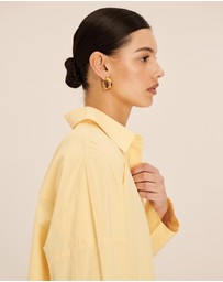 AERE - Organic Cotton Oversized Shirt