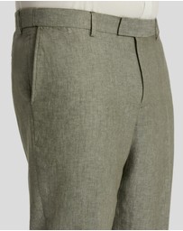 Johnny Bigg - Marco Linen Blend Dress Pant