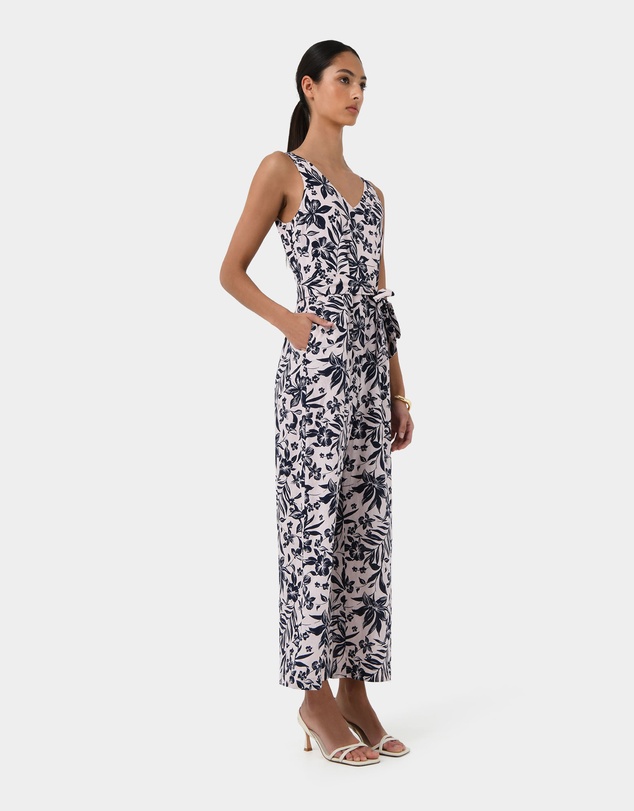 Forcast - Ren Linen Blend Jumpsuit