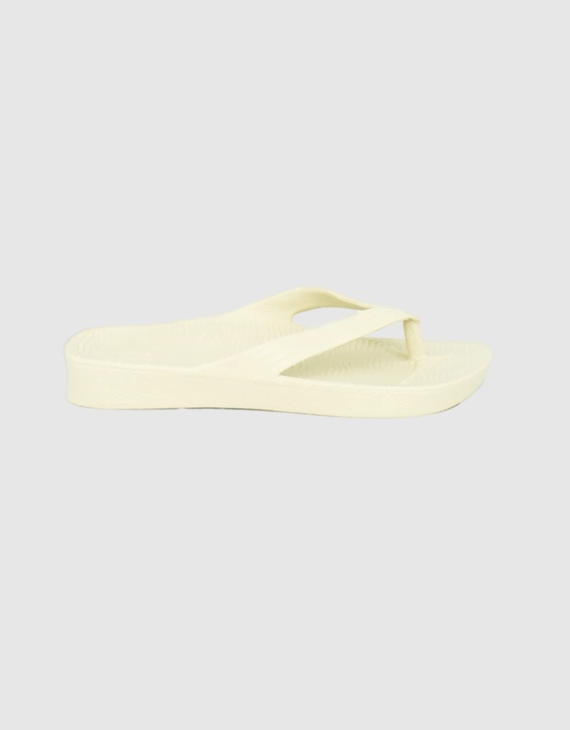 Tolu Australia - Ivory Thongs For Kids With Arch Support