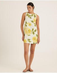 Peony - Shift Mini Dress