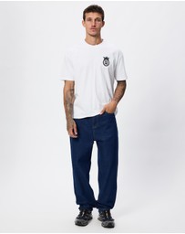 S Double - Emb 5 Pocket Standard Jeans