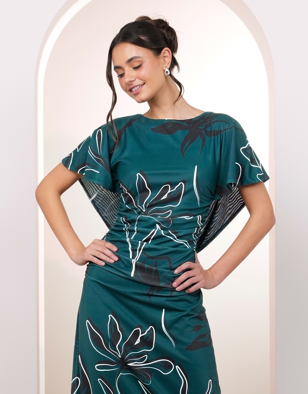 Pilgrim - Wynona Short Sleeve Maxi Dress