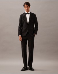 Calvin Klein - Grosgrain Lapel Wool Dinner Jacket