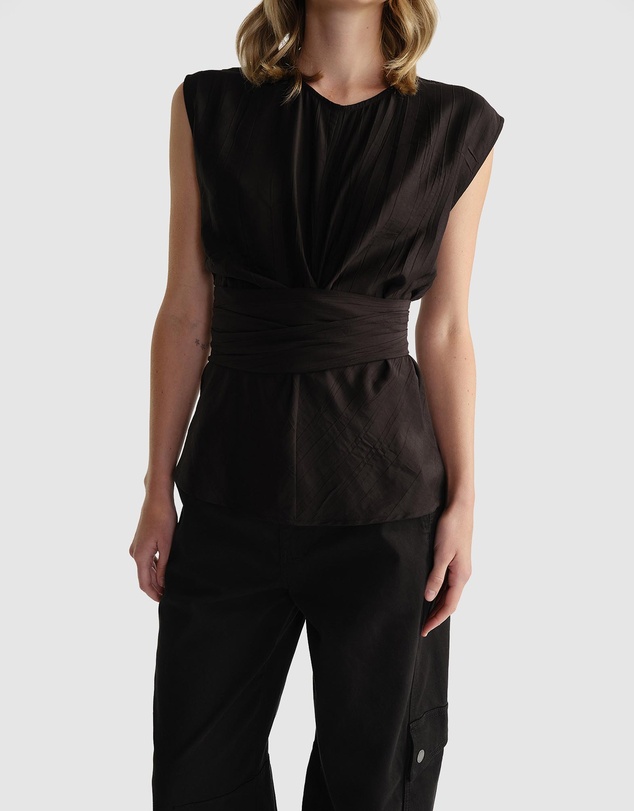 Decjuba - Tia Knot Front Top