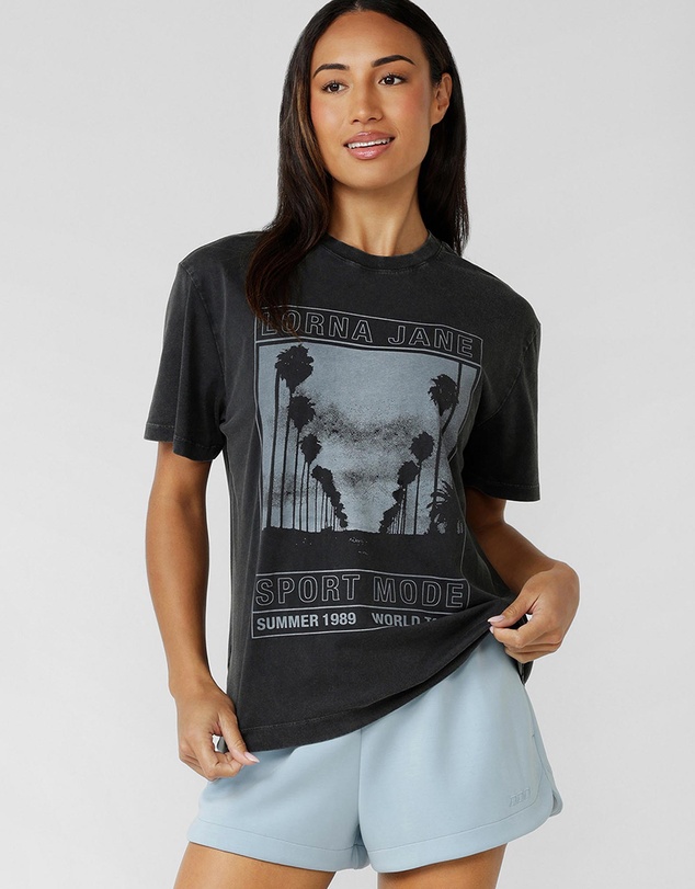 Lorna Jane - Wild One Washed T-Shirt