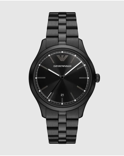 Emporio Armani - Black Analogue Watch